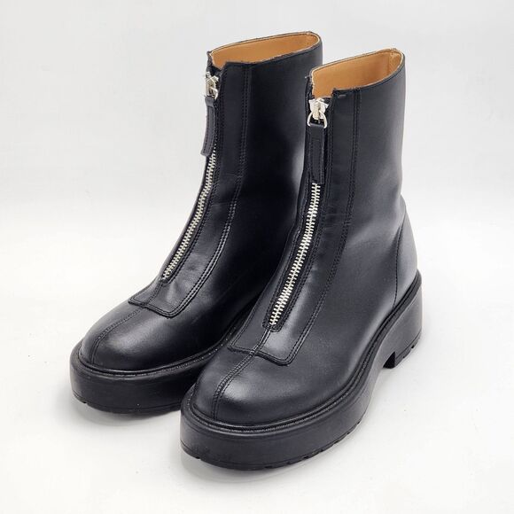 Steve Madden Jones Monrow Zipper Platform Booties Size 7 - Picture 3 of 9